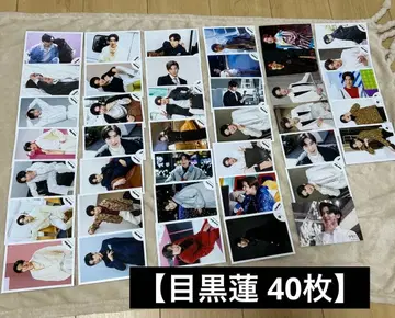Snow Man 메구로 렌 공식 사진 40장 묶음 판매
