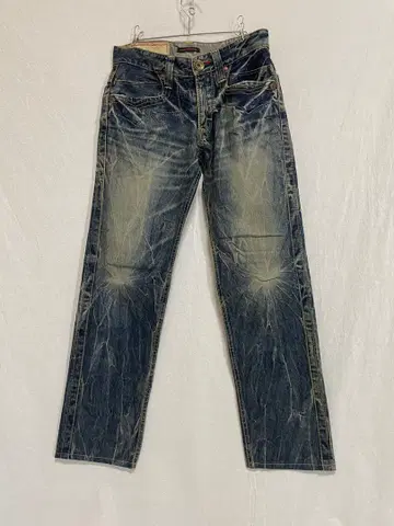 archive 00s BLUE WAY jeans 귀 히게 허니컴 데님