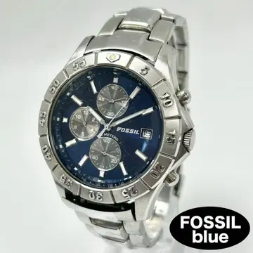 FOSSIL blue SPEED WAY CH-2332 QZ 시계 새상품 배터리