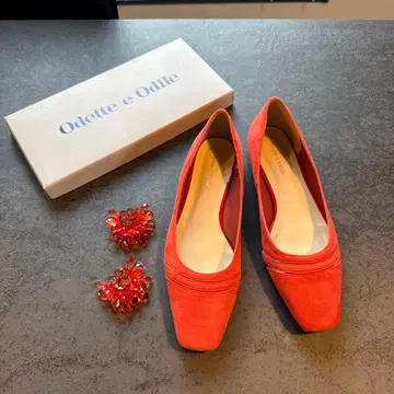 새상품급! Odette e Odile 플랫 펌프스 [ 비쥬 포함 ]