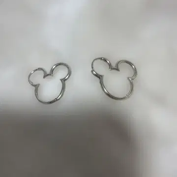 PANDORA 미키마우스 후프 귀걸이