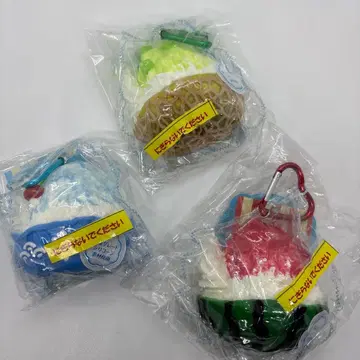 극도로 부드러운 빙수 스퀴즈 3종 세트 멜론 블루 하와이 수박