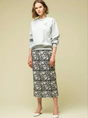 론 헤르만 별주 sz blockprints Nila 패턴 타이트 스커트 S
