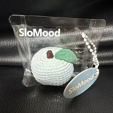 SloMood 슬로우무드 만만니트 미니사과 블루 복각판