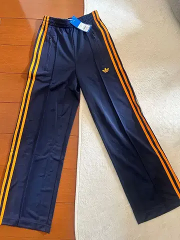 adidas 저지 팬츠 네이비 오렌지