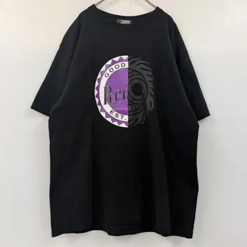 RCONTE 아르칸테 블랙 투어T셔츠 XL