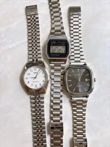 CASIO 손목시계 묶음 판매 작동품