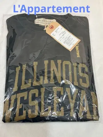 라빠르망 REMI RELIEF ILLINOIS T SHIRT 블랙