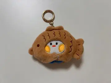 TRUZ WOOPY 봉제 인형 키링 타이야키