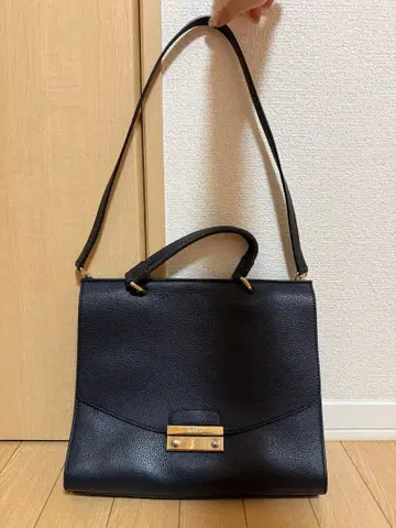FURLA 훌라 2way 핸드백 숄더 블랙