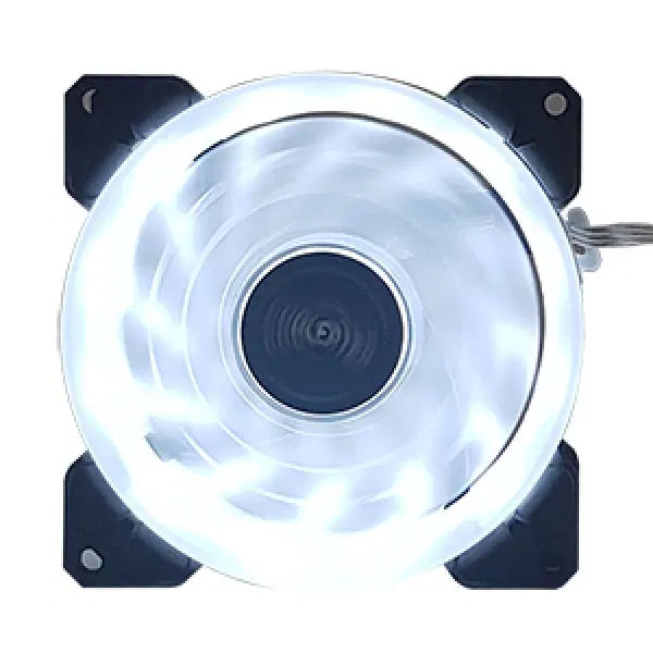 92mm 듀오 팬, 고휘도 LED, 28.5CFM 강력 풍량 (흰색)