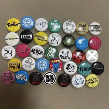 RISING SUN ROCK FESTIVAL 캔뱃지 묶음 판매
