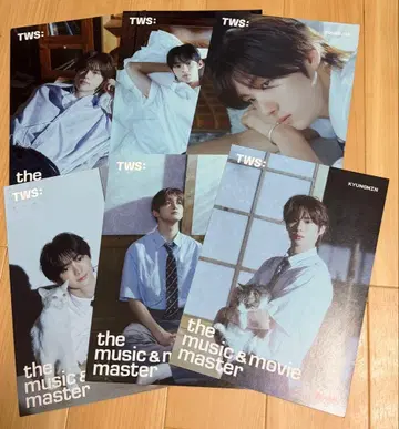 TWS 첫 만남 HMV 플라이어 6장 세트