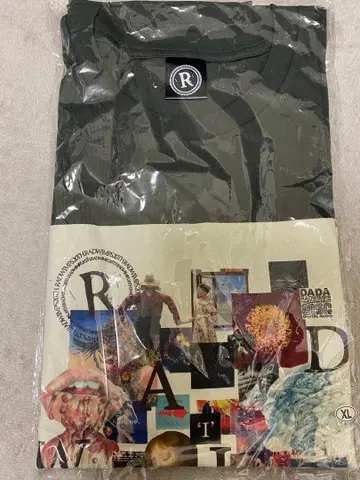 RADWIMPS 특별전 싱글 자켓 콜라주 T셔츠 XL 사이즈