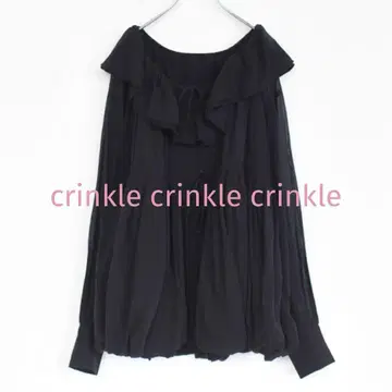 [ crinkle crinkle crinkle ] 프릴 벌룬 블라우스