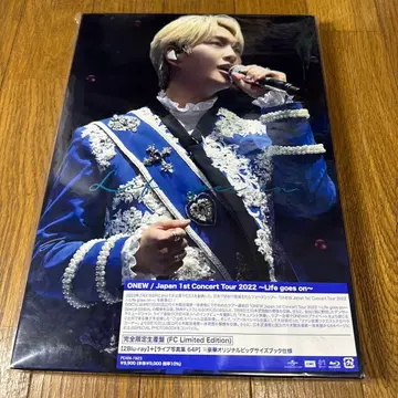 ONEW 일본 1st 콘서트 투어 2022 FC 한정판 Blu-ray
