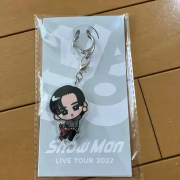메구로 렌 아크릴 키링 AB Snow Man 사진