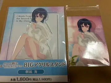 반에서 2번째로 귀여운 여자아이와 친구가 되었다 바다 BIG 아크릴 스탠드 세트
