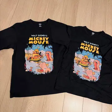 UNIQLO UT DisneyT 셔츠 2개 세트 S 사이즈 M 사이즈