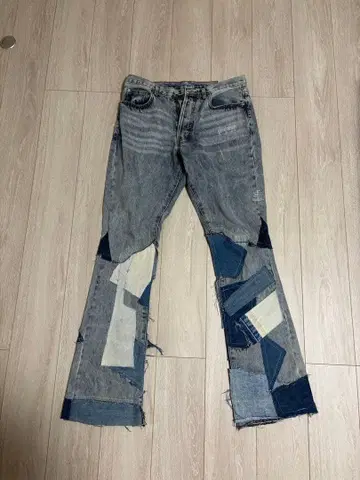 mnml 플레어 데님 32