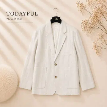 26년 TODAYFUL 보이프렌드 린넨 재킷