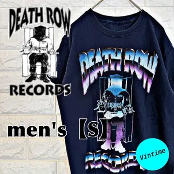 y511 [ DEATH ROW RECORDS ] 프린트 T셔츠 [ 남성용 S ]