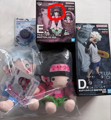 HUNTER x HUNTER 제일복권 A, D, E, F상 세트