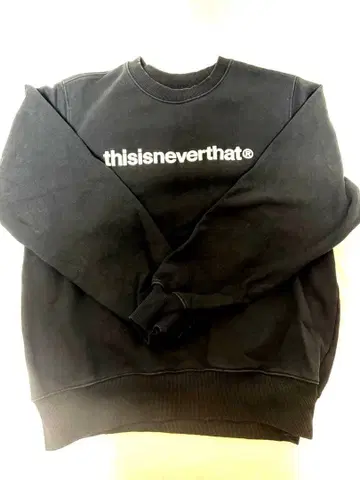 thisisneverthat 네버댓 맨투맨 트레이닝복 블랙