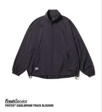 PERTEX EQUILIBRIUM TRACKBLOUSON BLACK