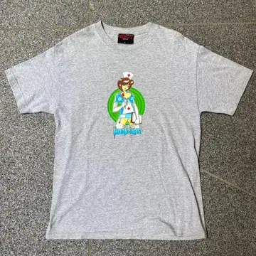 HOOK UPS 간호사 그래픽 티셔츠 L 90s
