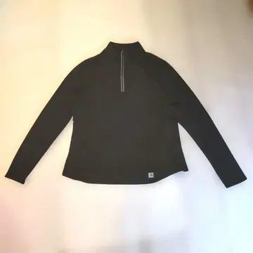 [ Carhartt ] 칼하트 포스 긴팔 티셔츠 지퍼 셔츠 블랙 L