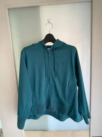 LACOSTE 여성용 풀 집업 후드티 38 사이즈 새상품급