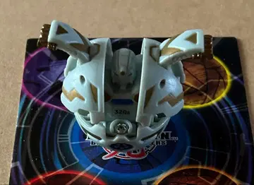 폭환 Bakugan 화이트 골드 피규어 초기 레어 초회