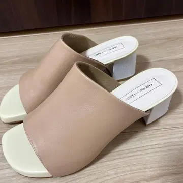 컨디션 최상! Odette e Odile 천연 가죽 샌들 24.5cm 일본제