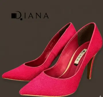 DIANA 다이애나 핑크 하이힐 펌프스 24cm