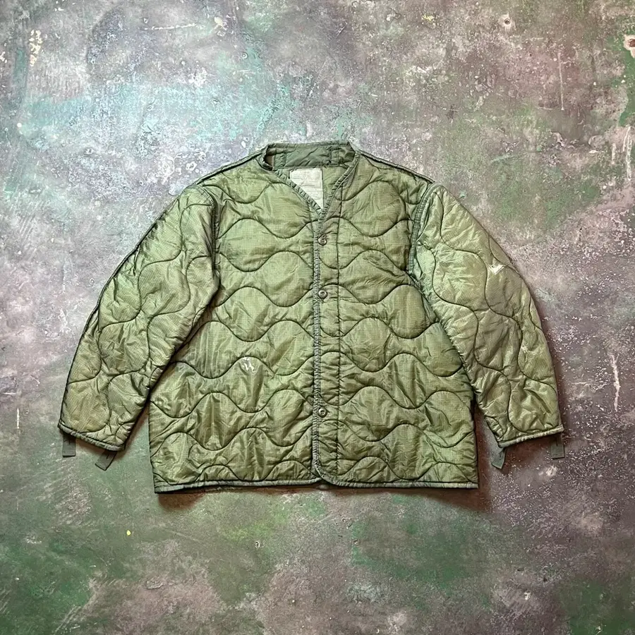 00s [XL] 미군 오리지널 M65 필드자켓 라이너 퀼팅 깔깔이 내피