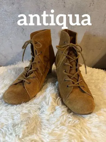 [ antiqua ] 스웨이드 부츠 L 사이즈 즉시 구매 환영