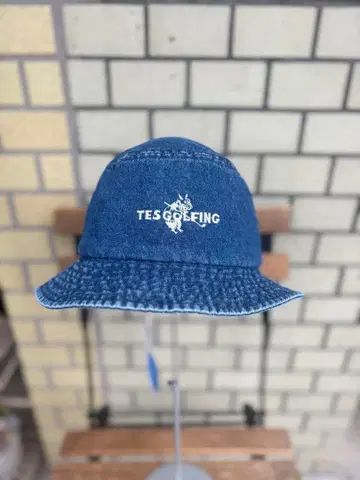 TES 골프 라인 인디고 햇 원사이즈 미사용 새상품