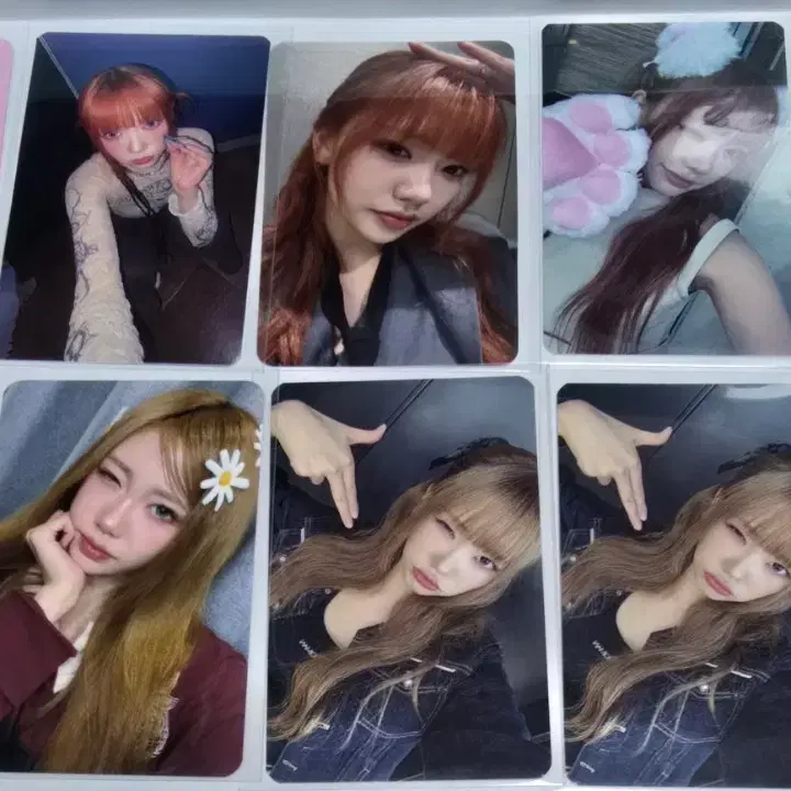 하트오브우먼 팬사인회 미공개포토카드 양도합니다.