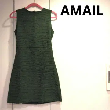AMAIL 백 오픈 디자인 드레스