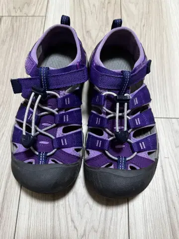 KEEN 아웃도어 샌들 22.5cm 퍼플
