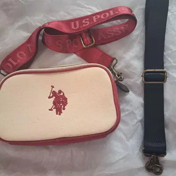 U.S. POLO ASSN. 숄더백 캔버스