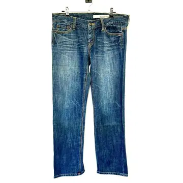 구제 의류 DKNY JEANS 다나카란 데님 팬츠 여성용 파랑 W28
