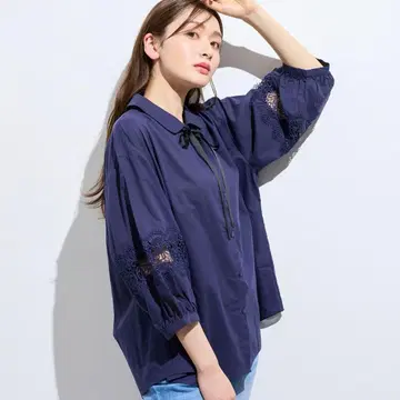 로즈 티아라 46 네이비 면