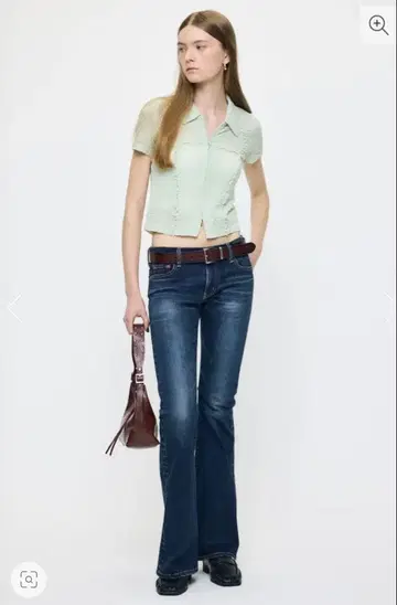 미사용 새상품 MOUSSY LOWRISE Rebirth BOOTCUT 24