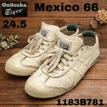오니츠카타이거 가죽 MEXICO 66 CREAM 24.5 배송비 포함
