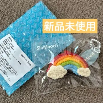 [ 미사용 새상품 ] SloMood 레인보우 스퀴즈 무지개