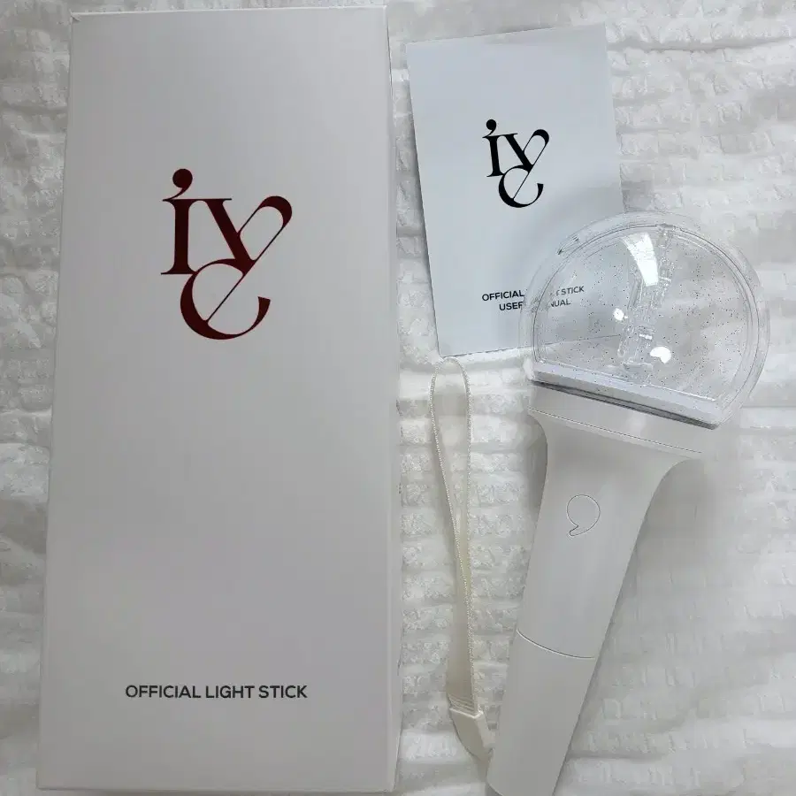 IVE 아이브 공식 응원봉 (풀박스/스트랩 포함)