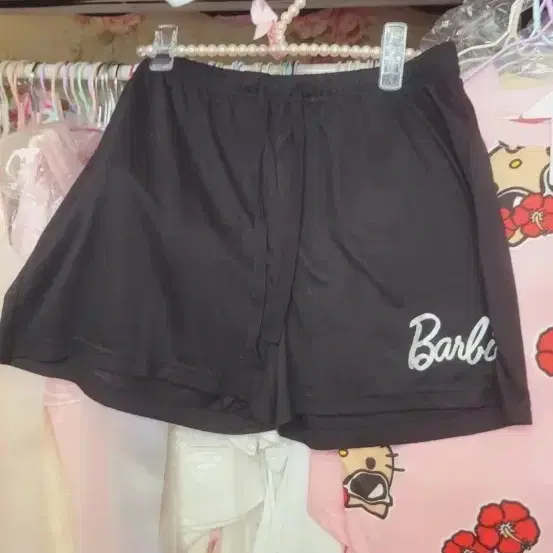 바비 반바지 블랙 수입 한정판