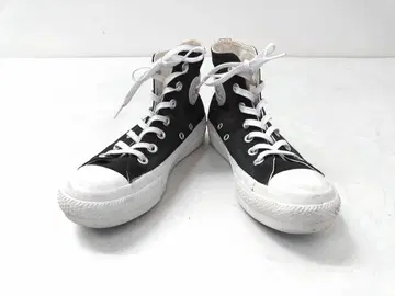 컨버스 올스타 하트 앵클 패치 22.5cm 여성용 블랙 x 화이트